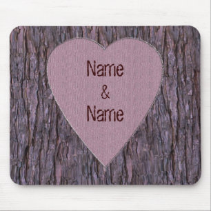 Mousepad Nomes personalizados gravados no teclado do mouse