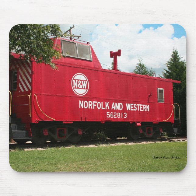 Mousepad Norfolk e Railcar ocidental (Frente)