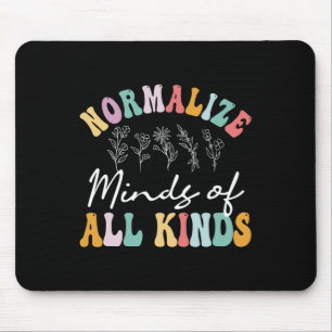 Mousepad Normalizar Mentes De Todos Os Tipos De Autismo Sen