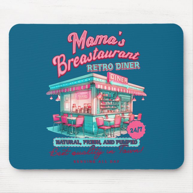 Mousepad Normalize Breastfeeding Mom Breastfeed Mama's Brea (Frente)