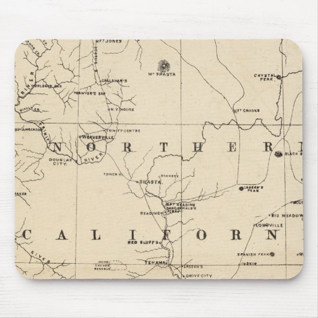 Mousepad Norte California (Frente)