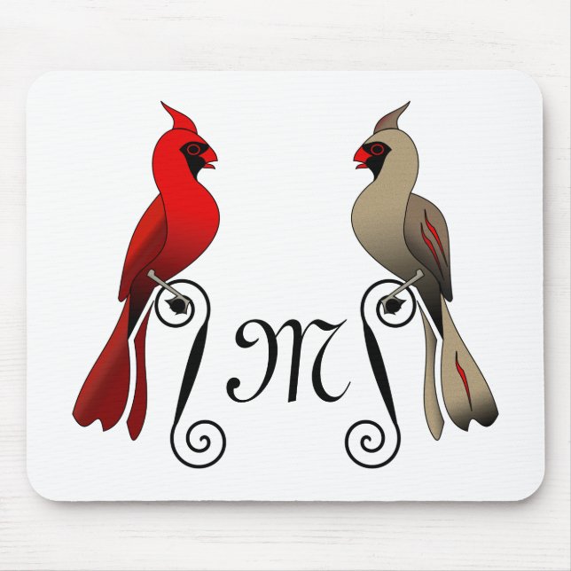 Mousepad Norte Cardinal SongBird (Frente)