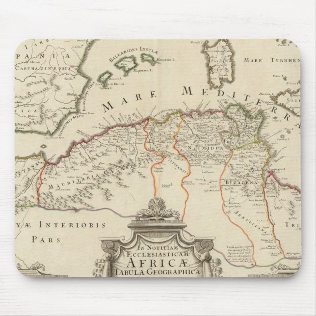 Mousepad Norte de África 3 (Frente)