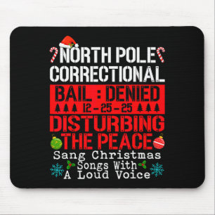 Mousepad North Le Correctional Cantou Músicas de Natal Com