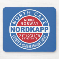 Mousepad Noruega NORDKAPP