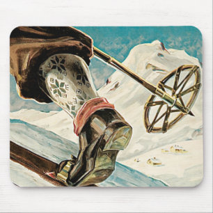 Mousepad Noruega ~ O Lar do Esqui