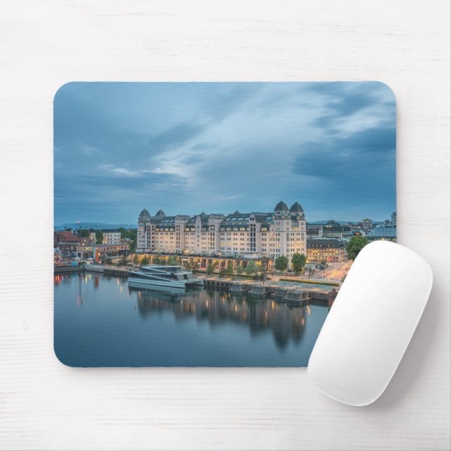 Mousepad Noruega Oslo (Com mouse)