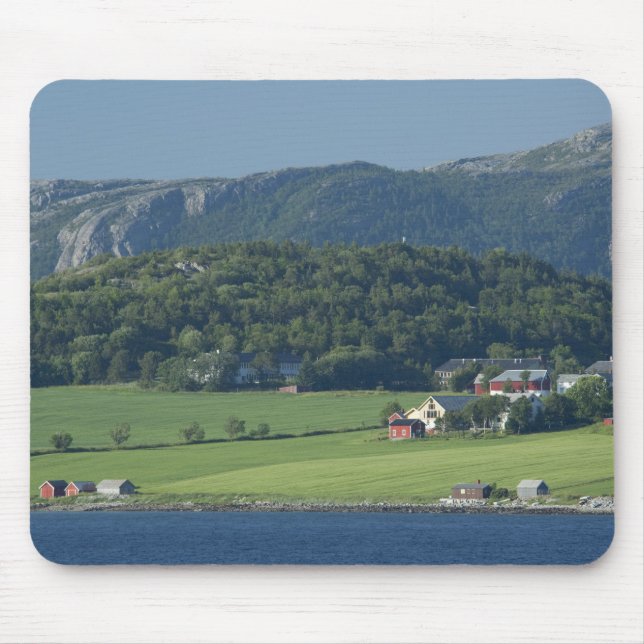 Mousepad Noruega, Trondheimsforden, Trondheim. Típico (Frente)