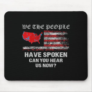 Mousepad Nós, As Pessoas, Falamos Do Mapa Das Eleições De 2