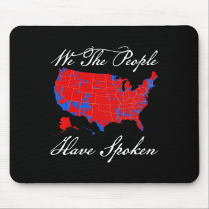 Mousepad Nós, As Pessoas, Falamos Do Mapa Das Eleições De 2