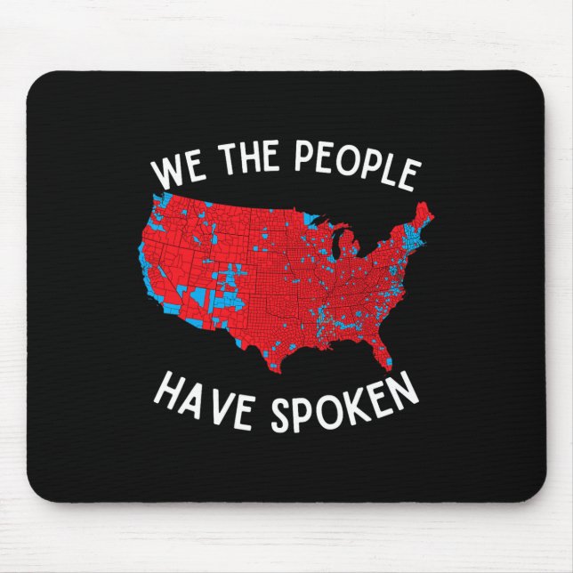 Mousepad Nós, As Pessoas, Falamos Do Mapa Das Eleições De 2 (Frente)