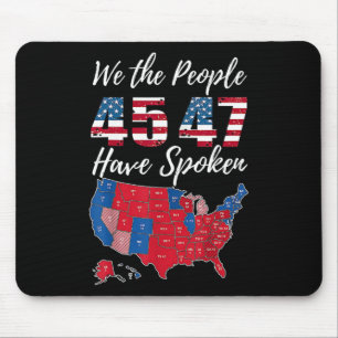 Mousepad Nós, As Pessoas, Falamos Sobre O Mapa Das Eleições