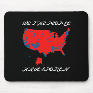Mousepad Nós, As Pessoas, Falamos Sobre O Mapa Das Eleições