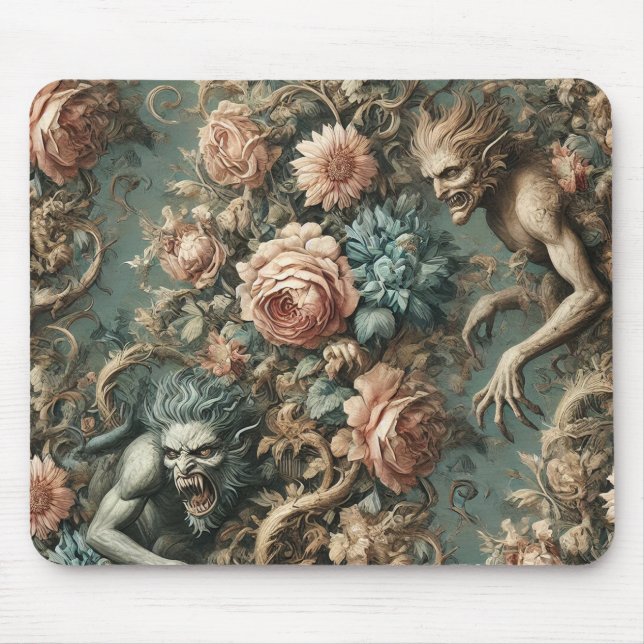 Mousepad Nós Assassinamos esta noite - Vitoriano Gótico (Frente)