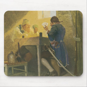 Mousepad Nos cartões na gaiola de Cluny por NC Wyeth