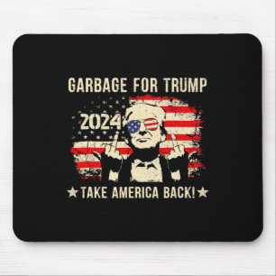Mousepad Nós Não Somos Lixo Votetrump 2025 Apoiador de Trum