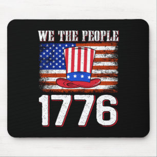 Mousepad Nós, o Dia da Independência das Pessoas 1776, somo