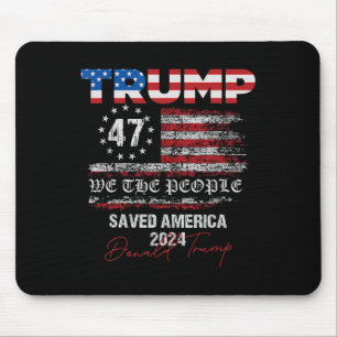 Mousepad Nós, O Pessoas Trump, Salvamos A América 47, Presi