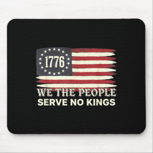 Mousepad Nós O Povo 1776 Bandeira Americana Não Servimos Re