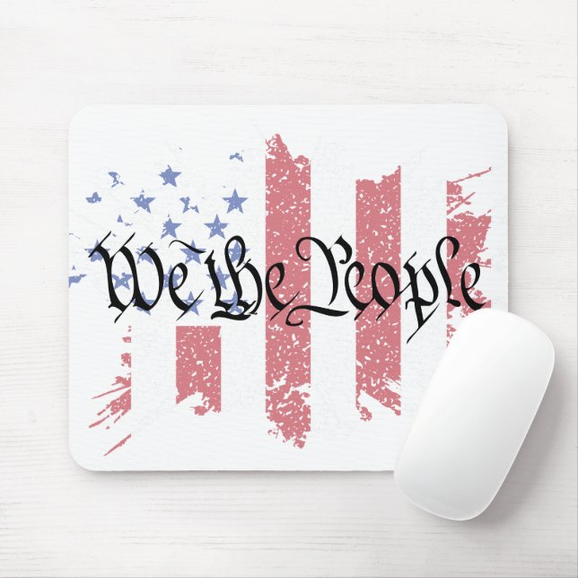 Mousepad Nós, o Splat do Pessoas American Peace Flag (Com mouse)