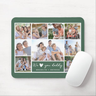 Mousepad Nós personalidade você Pai Colagem de Fotos