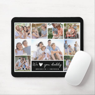 Mousepad Nós personalidade você Pai Colagem de Fotos
