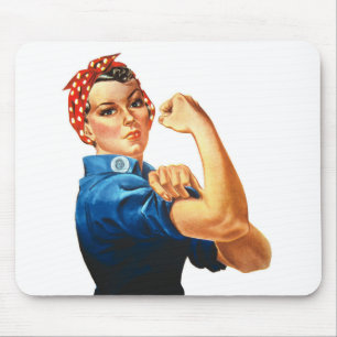 Mousepad Nós podemos fazê-lo Rosie que as mulheres do