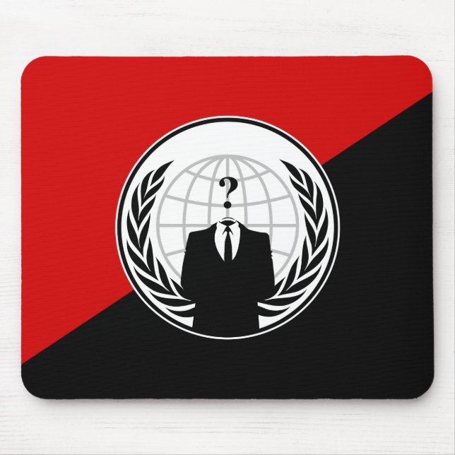 Mousepad Nós somos bandeira anónima do anarquista (Frente)