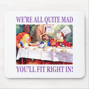 Mousepad Nós somos todo o bastante louco, você caberemos