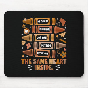 Mousepad Nós Temos o Mesmo Coração Mês da História Negra Af