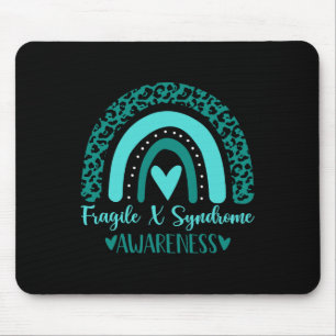 Mousepad Nós Usamos Arco-Íris Azul Turquesa Incrível Síndro