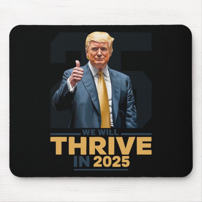 Mousepad Nós Vamos prosperar Em 2025! (Frente)