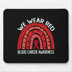 Mousepad Nós Vestimos O Arco-Íris Vermelho Para A Consciênc