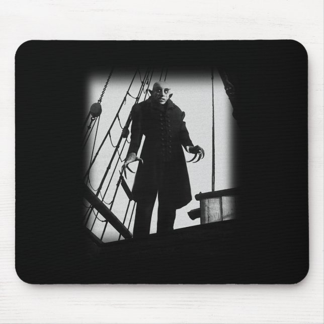 Mousepad Nosferatu Vampire Horror Dracula Vlad Tepes Poste (Frente)