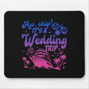 Mousepad Nossa Que Viagem de Casamento Cruzeiro Vacação 202