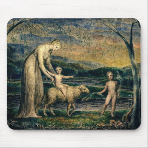Mousepad Nossa senhora com o Jesus e o St John infantis
