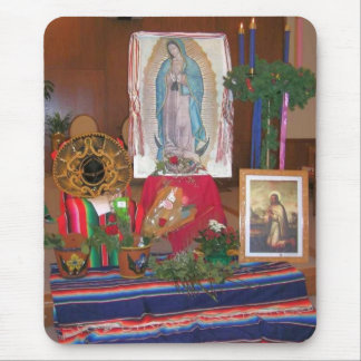 Mousepad Nossa senhora do tapete do rato de Guadalupe
