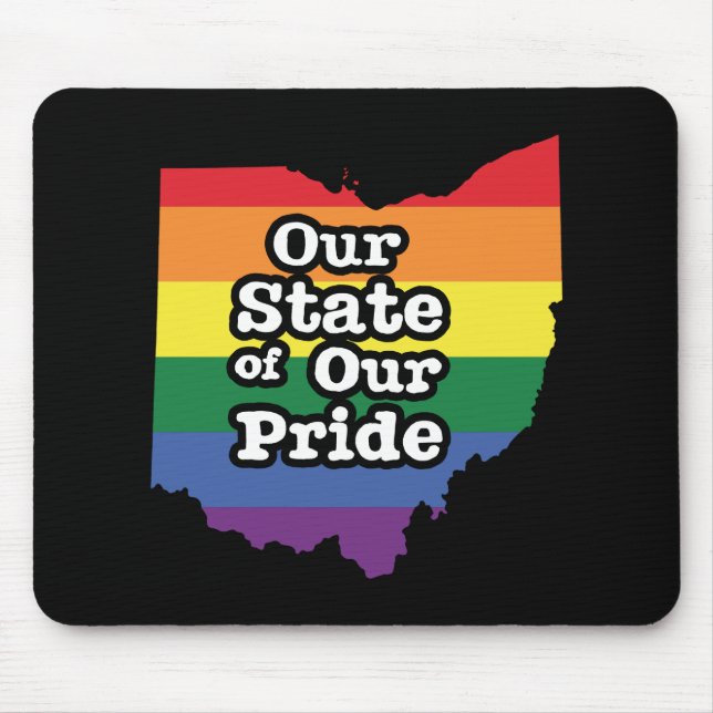 Mousepad Nosso Estado de Orgulho | Ohio (Frente)