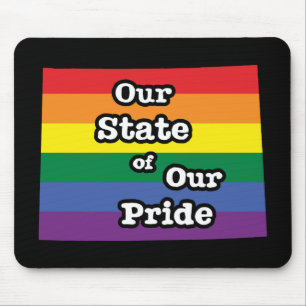 Mousepad Nosso Estado de Orgulho  Wyoming