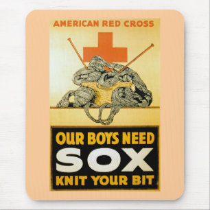 Mousepad Nossos Meninos Precisam De Sox ~ Knit Seu Bit