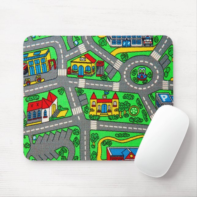 Mousepad Nostalgia da década de 90, carpete de carpete nost (Com mouse)
