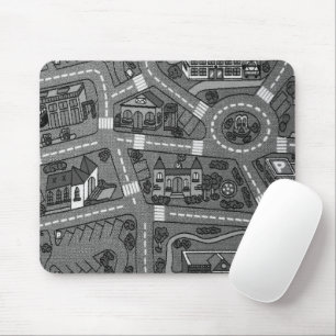 Mousepad Nostalgia da década de 90, nostalgia da estrada de