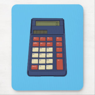 Mousepad Nostalgia da Escola de Matemática Calculadora do a