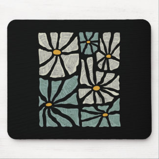 Mousepad Not My President 2025 Retro Subtle Boho Floral Ant