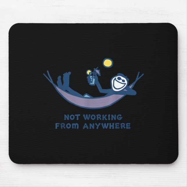 Mousepad Not Working From Anywhere Funny Vacation Remote Wo (Frente)