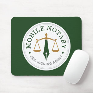Mousepad Notário Público Móvel Assinatura Jurídica Personal
