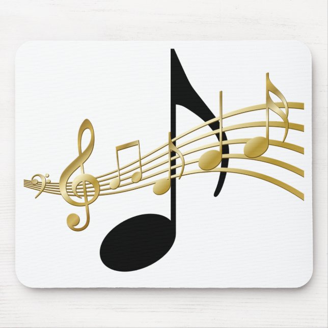 Mousepad Notas da música (Frente)