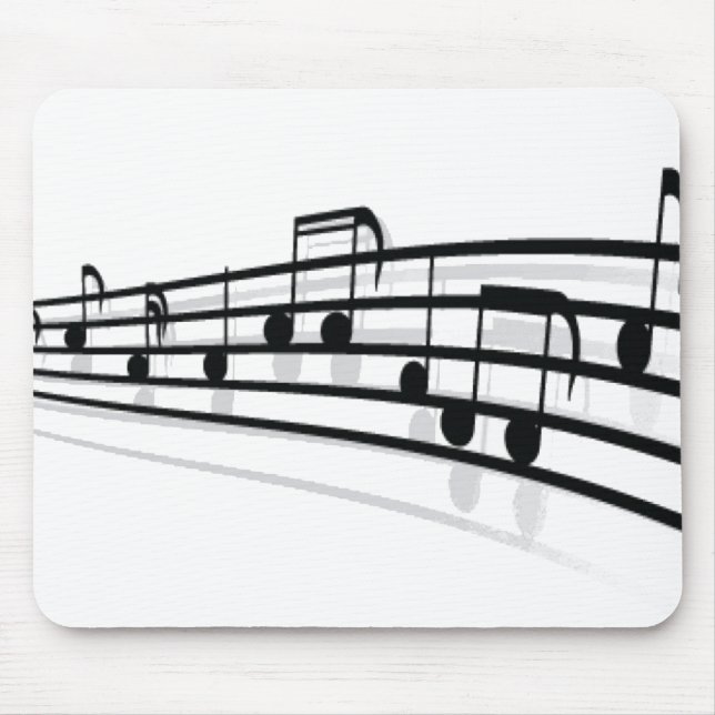 Mousepad Notas da música (Frente)