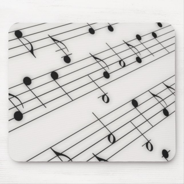 Mousepad Notas da música (Frente)
