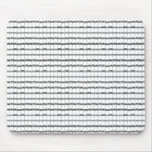 Mousepad Notas da música